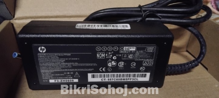 Hp Laptop adaptor 19.5volt 3.33amp 65watt jeck size4.5*4.0